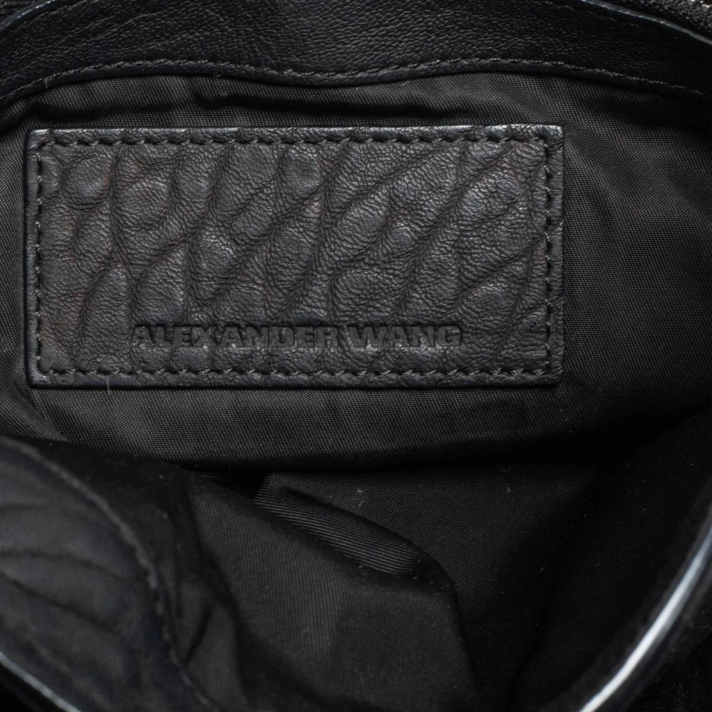 Alexander Wang Black Textured Leather Diego Bucket Bag 商品