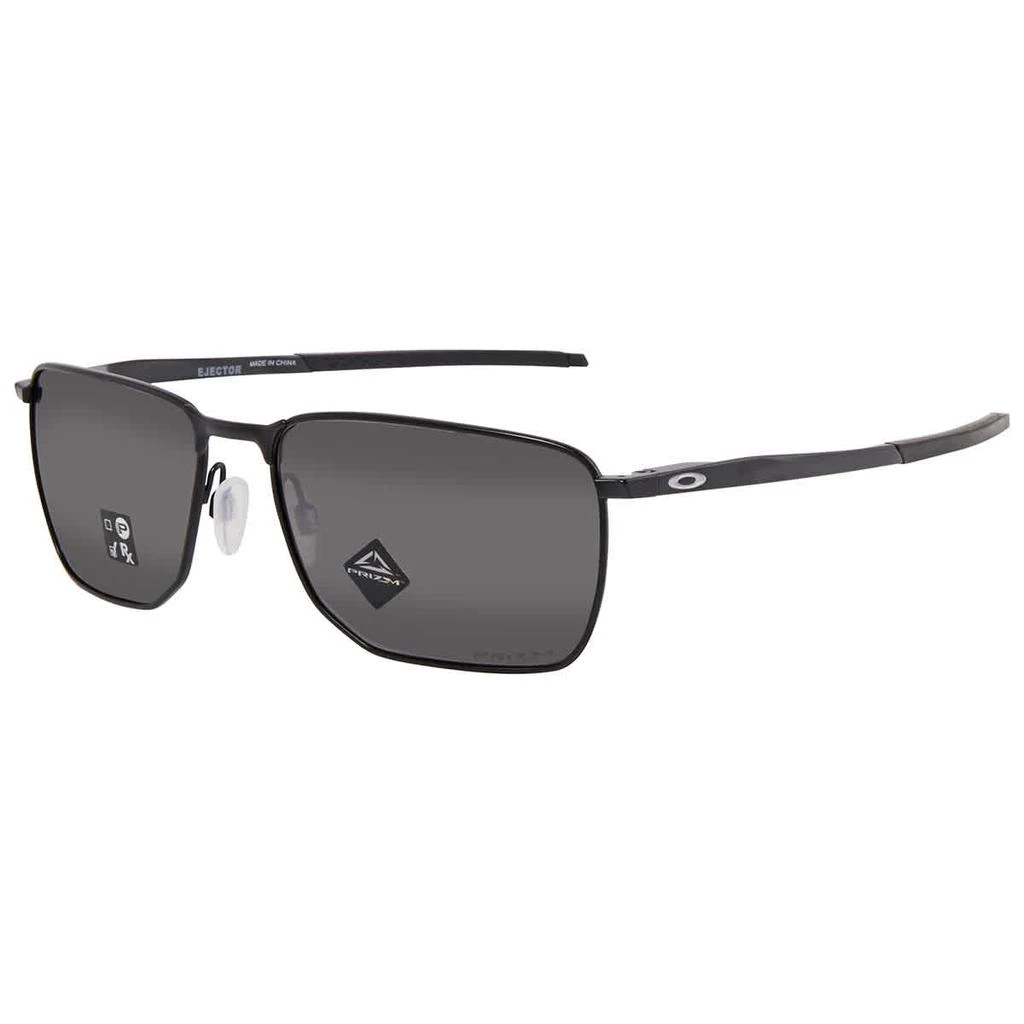 商品Oakley|Ejector Prizm Black Rectangular Men's Sunglasses OO4142 414201 58,价格¥900,第1张图片