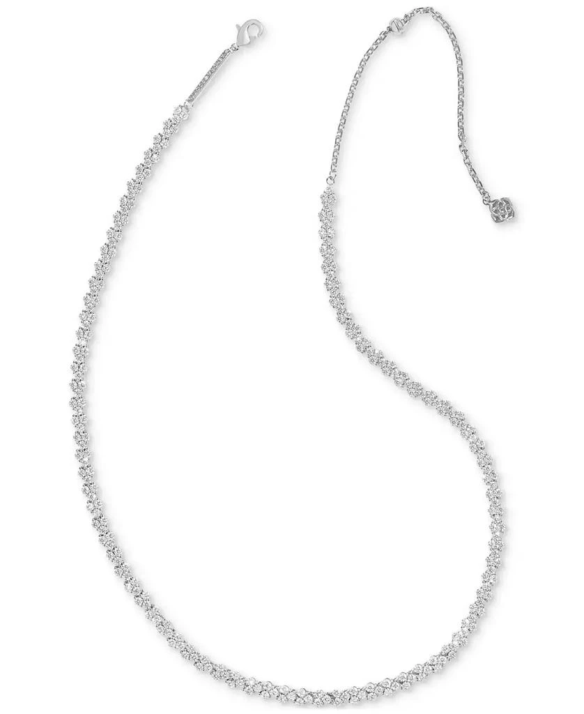 商品Kendra Scott|Crystal Adjustable Tennis Necklace, 16"-19",价格¥733,第2张图片详细描述