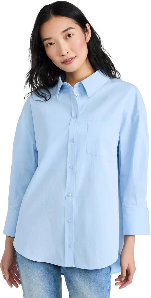 商品ANINE BING|ANINE BING MIKA 衬衫 - 蓝色,价格¥1450,第1张图片