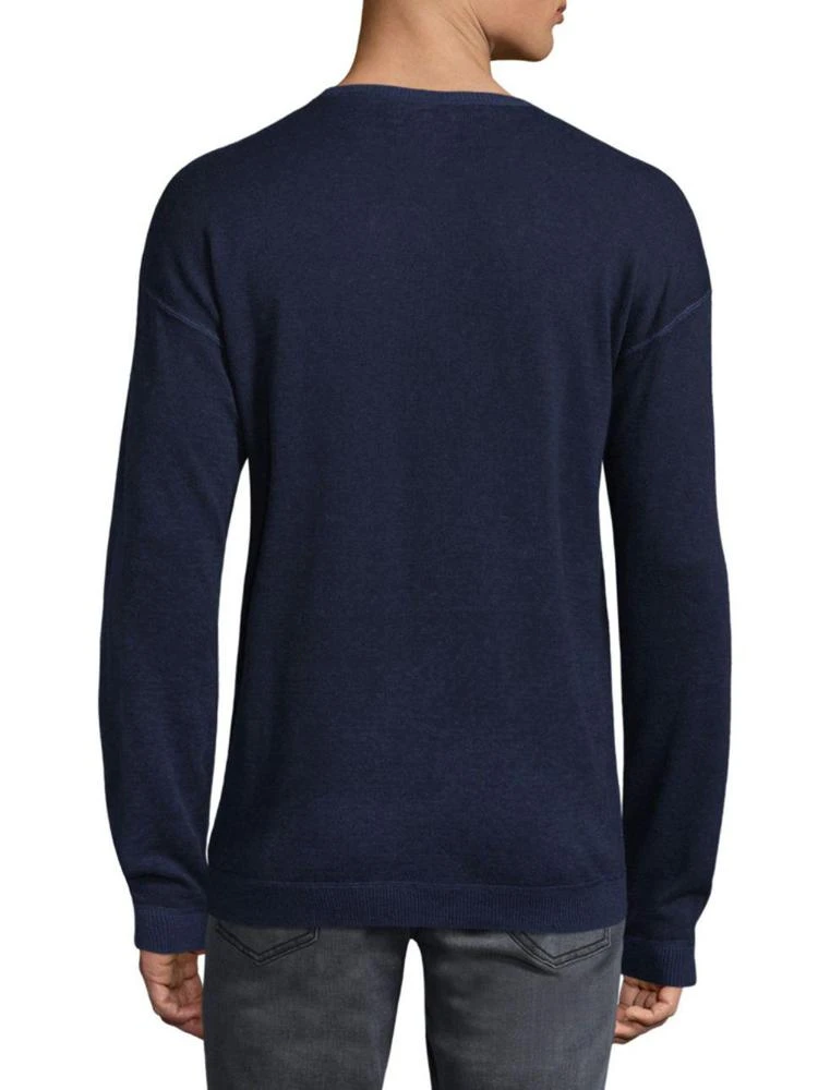 商品John Varvatos|Knitted Cotton Sweater,价格¥476,第2张图片详细描述