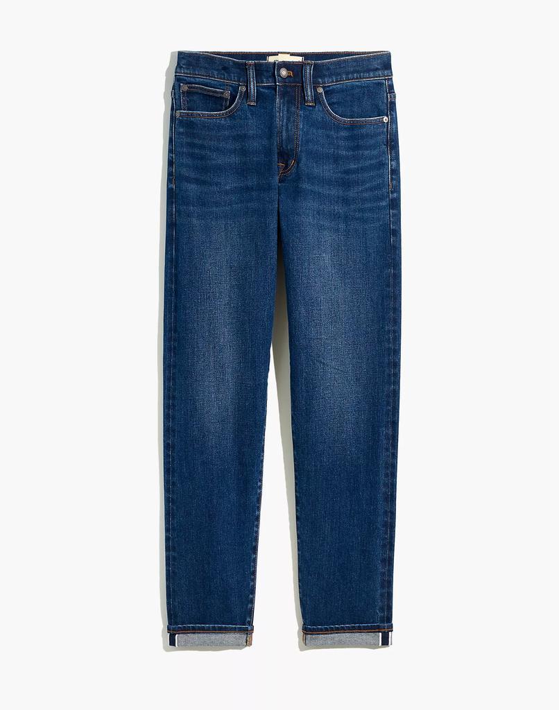 商品Madewell|Relaxed Taper Selvedge Jeans in Belcourt Wash,价格¥1257,第6张图片详细描述