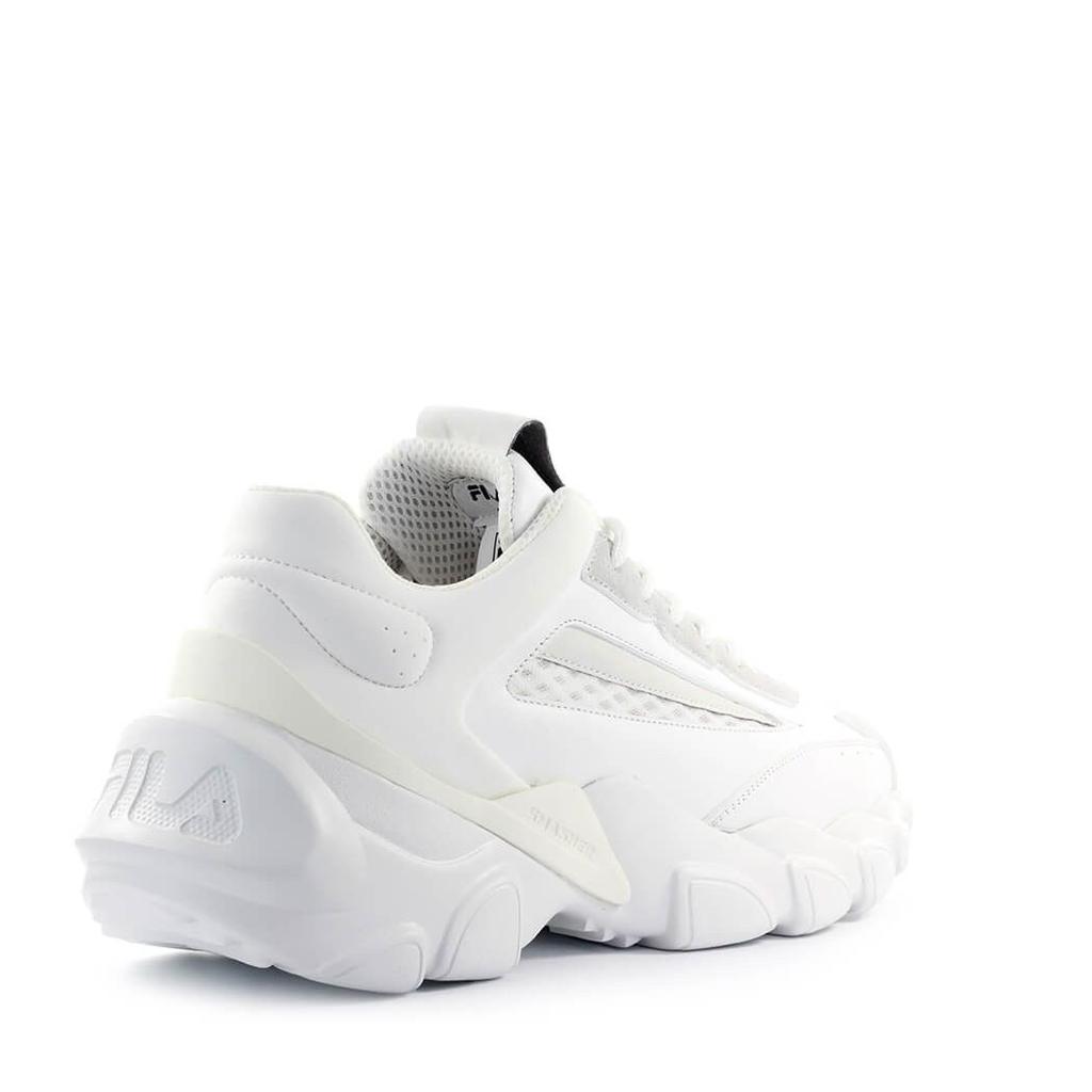 Fila Men's  White Leather Sneakers商品第3张图片规格展示