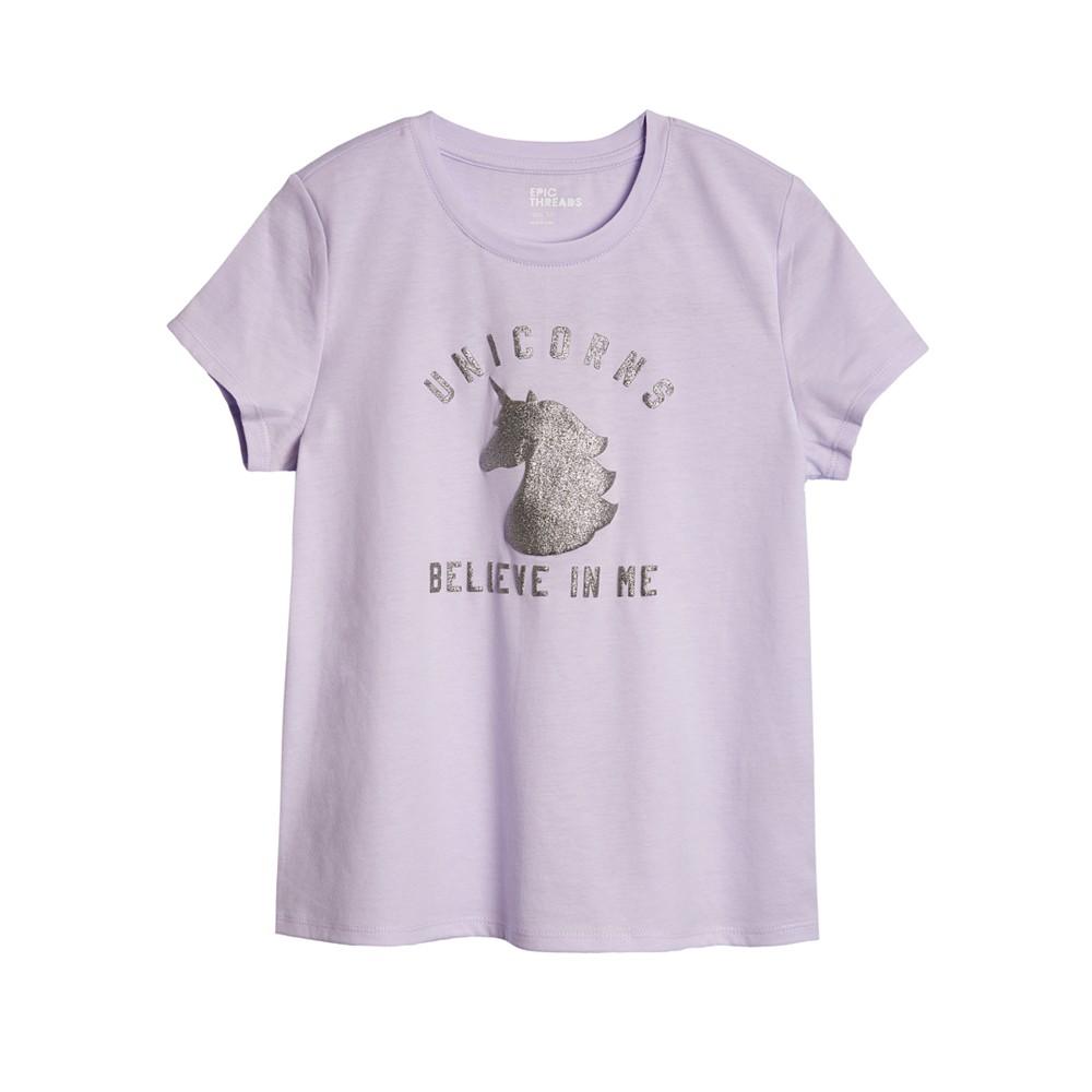 Big Girls Short Sleeve Graphic T-shirt商品第1张图片规格展示