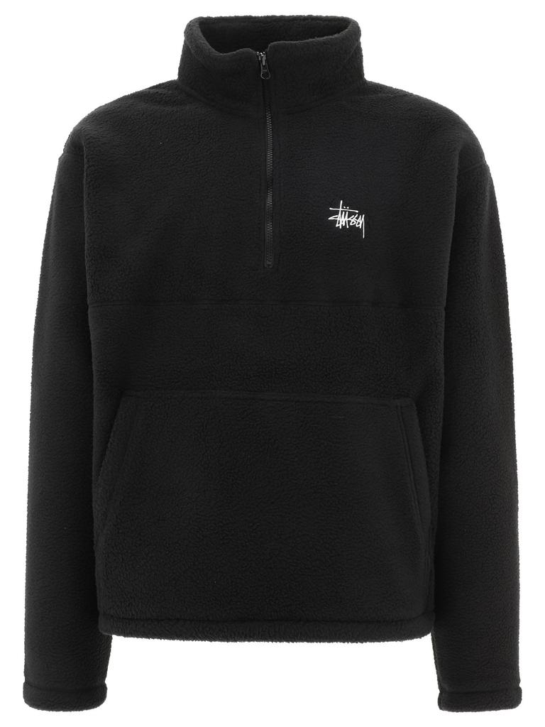 "Mock Neck" fleece sweatshirt商品第1张图片规格展示