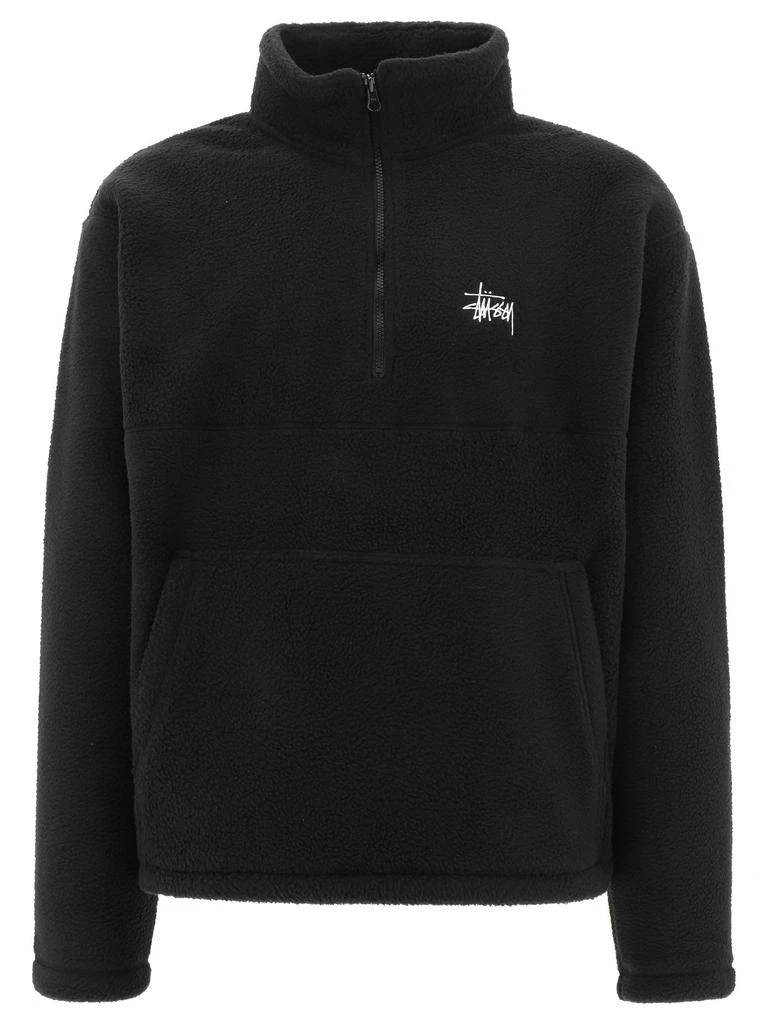 商品STUSSY|"Mock Neck" fleece sweatshirt,价格¥1533,第1张图片