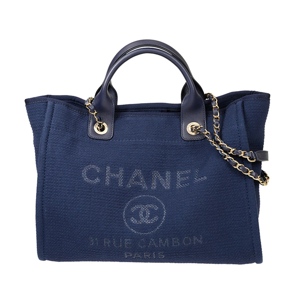 商品[国内直发] Chanel|CHANEL 深蓝色女士单肩包 AS3351CLBLUEGP,价格¥51669,第1张图片