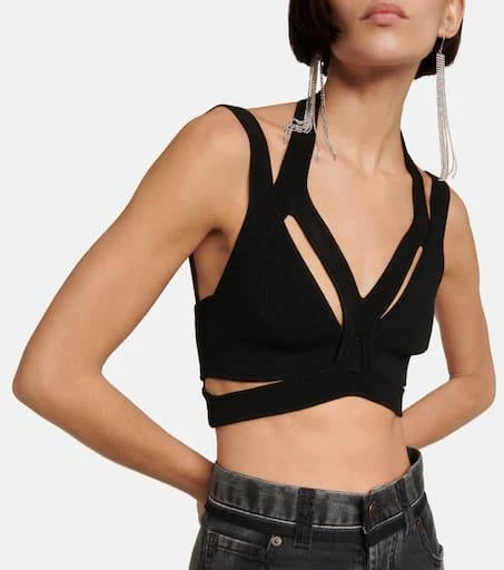 商品Dion Lee|Layered crêpe bra top,价格¥2677,第4张图片详细描述