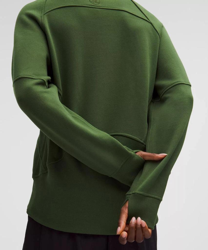 Scuba Oversized Funnel-Neck Half Zip *Long 商品
