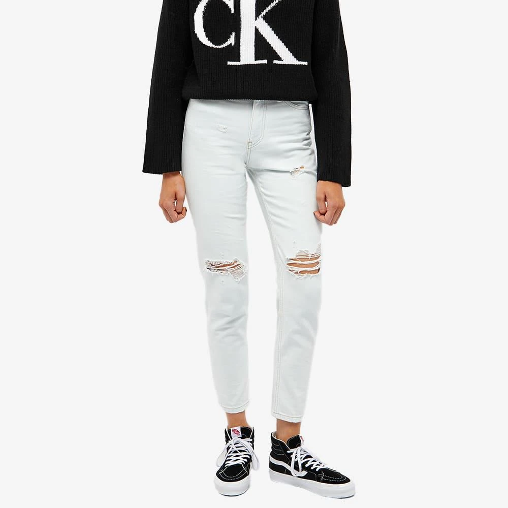 商品Calvin Klein|Calvin Klein High Rise Mom Jeans,价格¥594,第2张图片详细描述