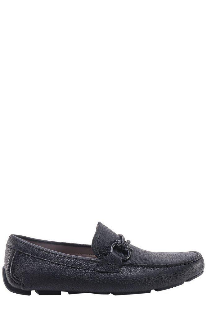 商品Salvatore Ferragamo|Salvatore Ferragamo Gancini Detailed Loafers,价格¥2609-¥3287,第1张图片