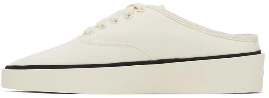 商品Fear of god|Off-White Canvas 101 Backless Sneakers,价格¥2275,第3张图片详细描述