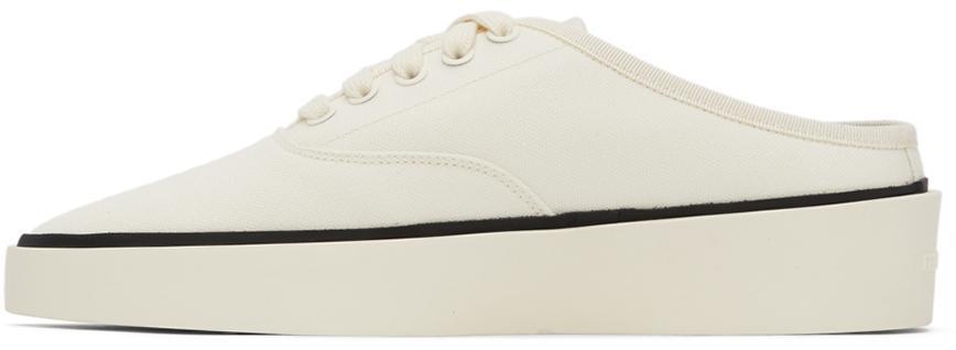 商品Fear of god|Off-White Canvas 101 Backless Sneakers,价格¥3440,第5张图片详细描述