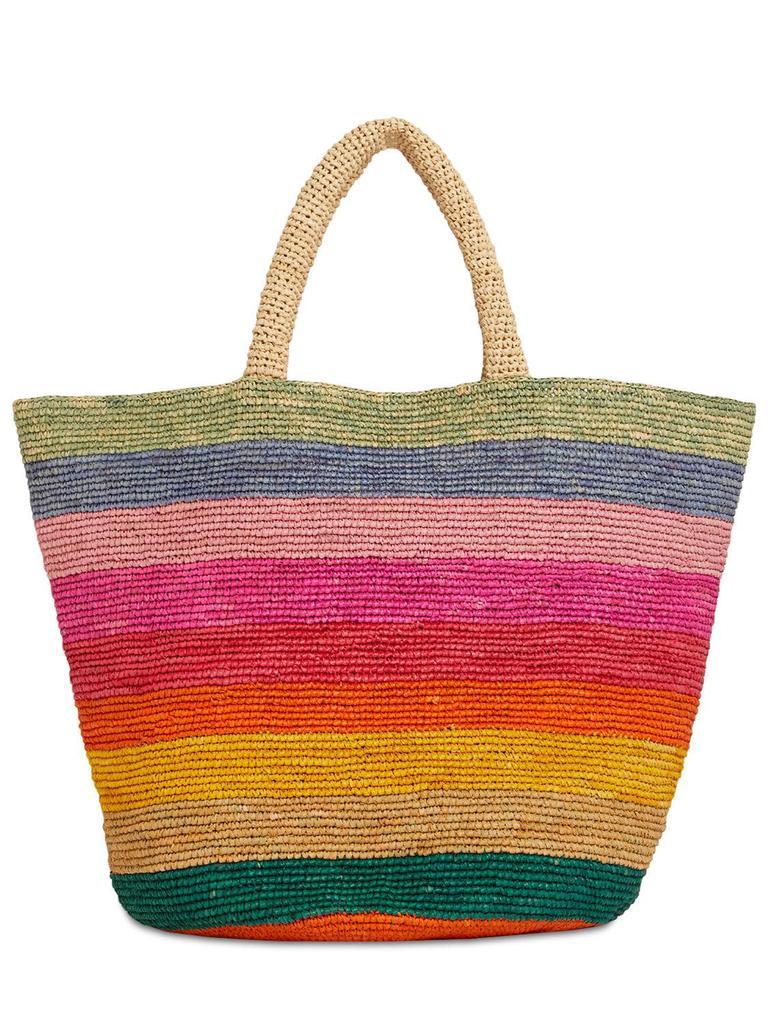 商品MANEBÍ|Summer Rainbow Raffia Tote Bag,价格¥2030,第7张图片详细描述
