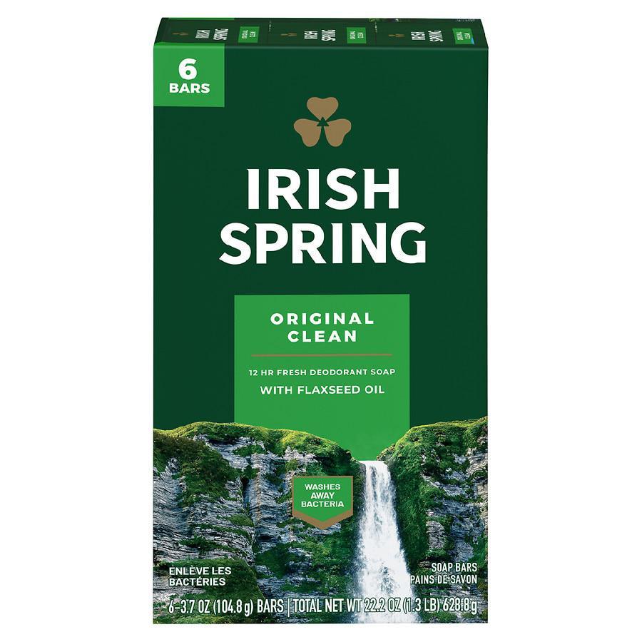 商品Irish Spring|Deodorant Soap Bars,价格¥59,第1张图片