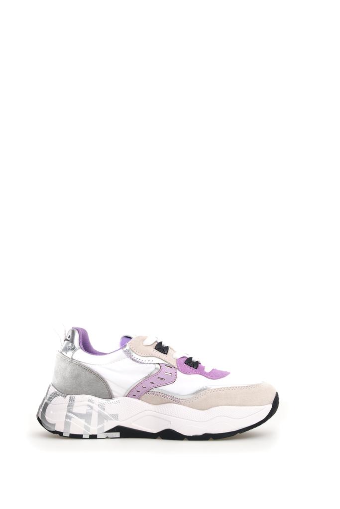 Baskets Voile Blanche roses image 2