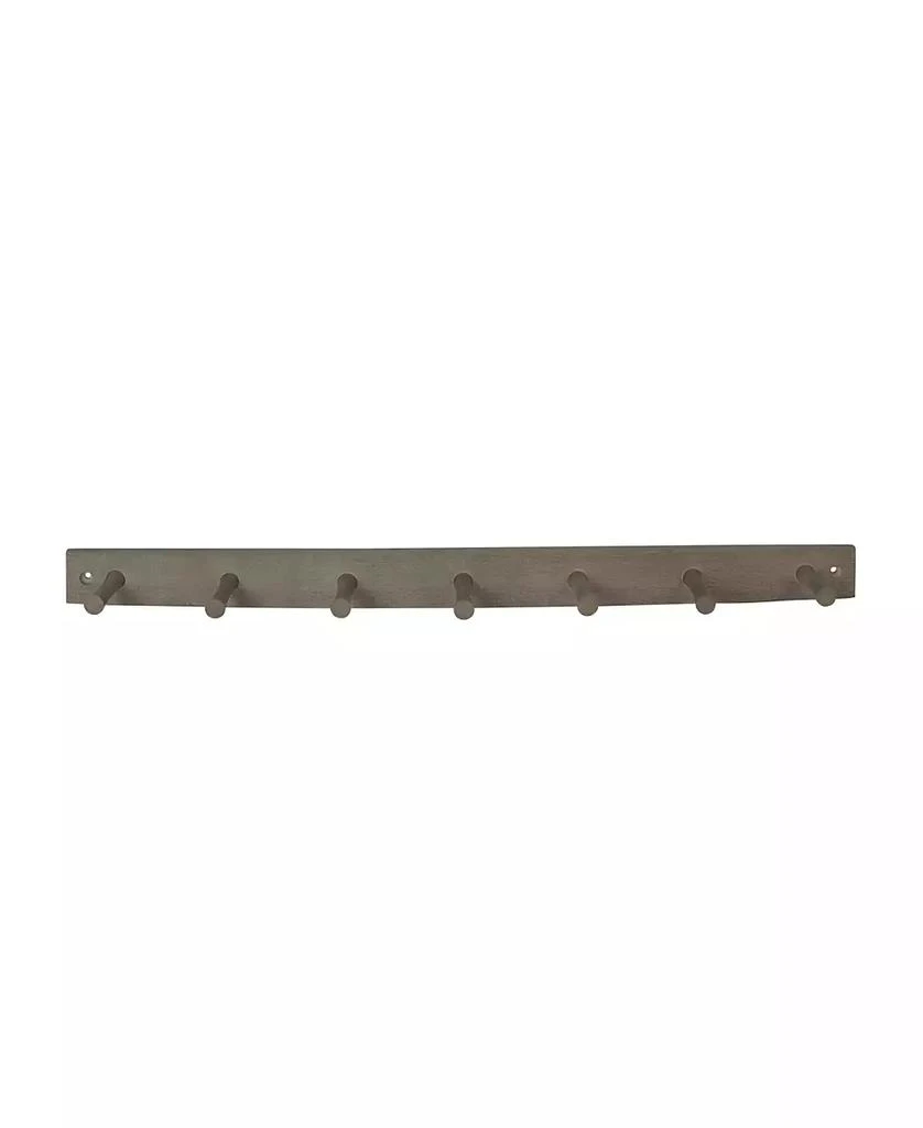 商品Spectrum|Diversified Wall-Mounted 7 Peg Wood Hook Rack,价格¥179,第2张图片详细描述