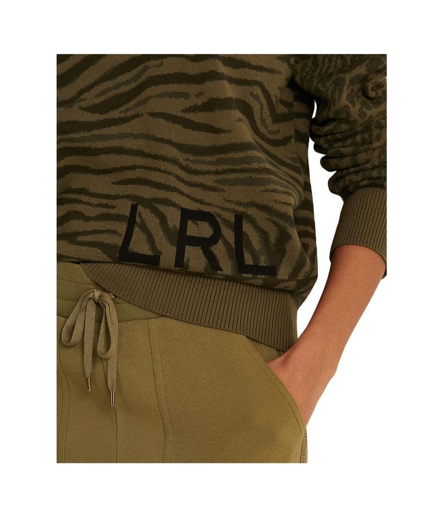 商品Ralph Lauren|Petite Zebra-Motif Cotton Sweater,价格¥1067,第5张图片详细描述