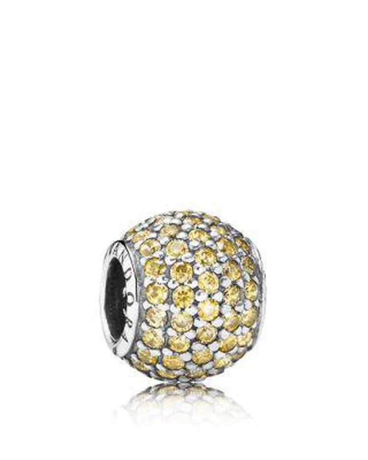 商品PANDORA|Charm - Sterling Silver & Cubic Zirconia Pavé Lights, Moments Collection,价格¥367,第1张图片
