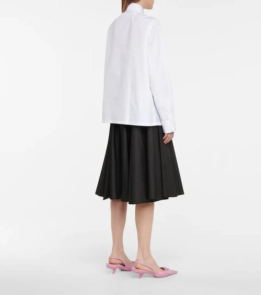 商品Prada|Re-Nylon and cotton shirt,价格¥7345,第3张图片详细描述
