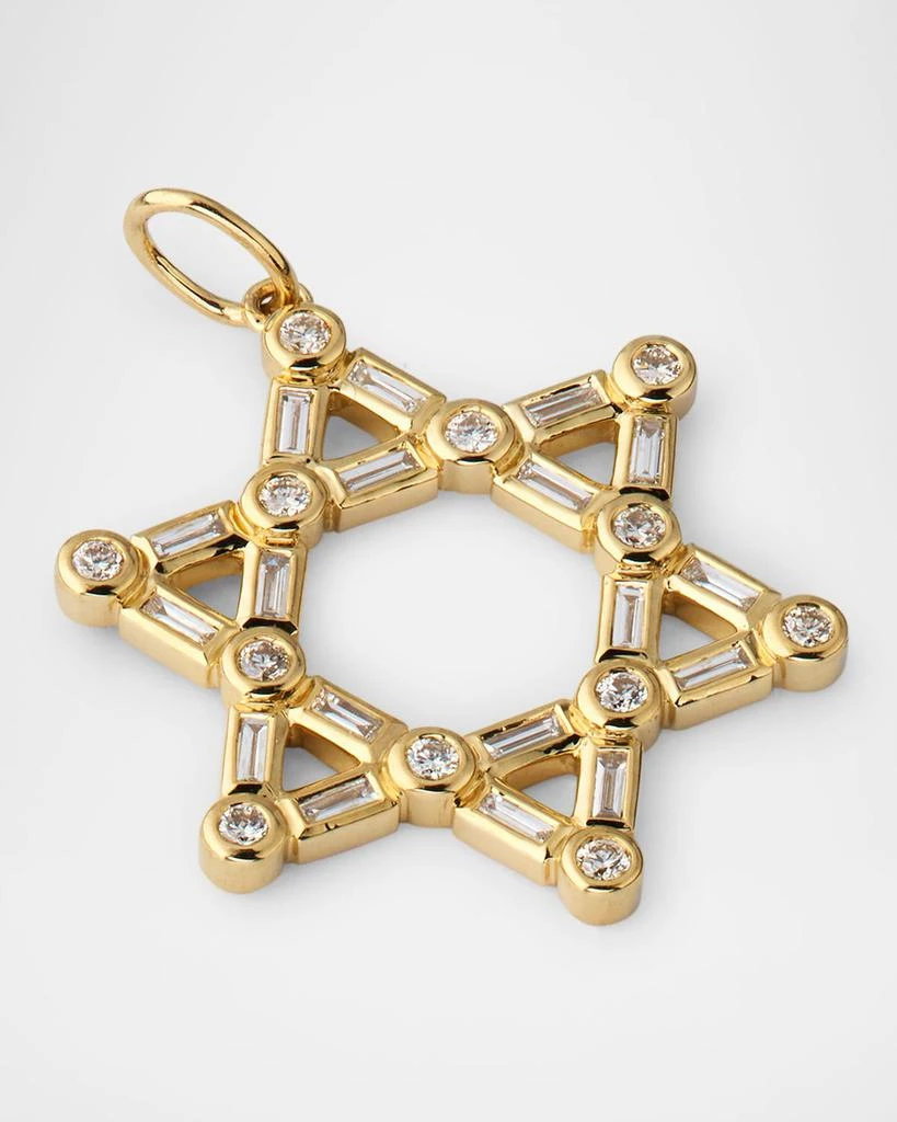 商品Sydney Evan|Men's 14K Gold Diamond Star Of David Pendant,价格¥13930,第3张图片详细描述