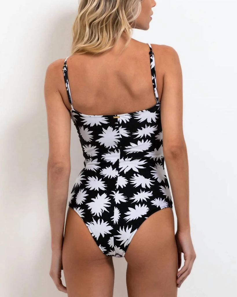 商品PatBO|Dahlia Lace-Up One Piece In Black,价格¥1693,第3张图片详细描述