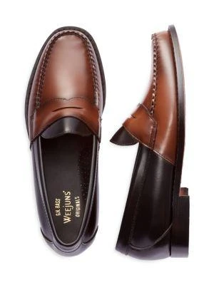 Larson Two-Tonede Moccasin Penny Loafers 商品