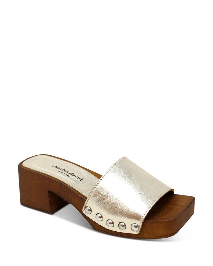商品Charles David|Women's Nakita Slip On Platform Sandals,价格¥717,第1张图片