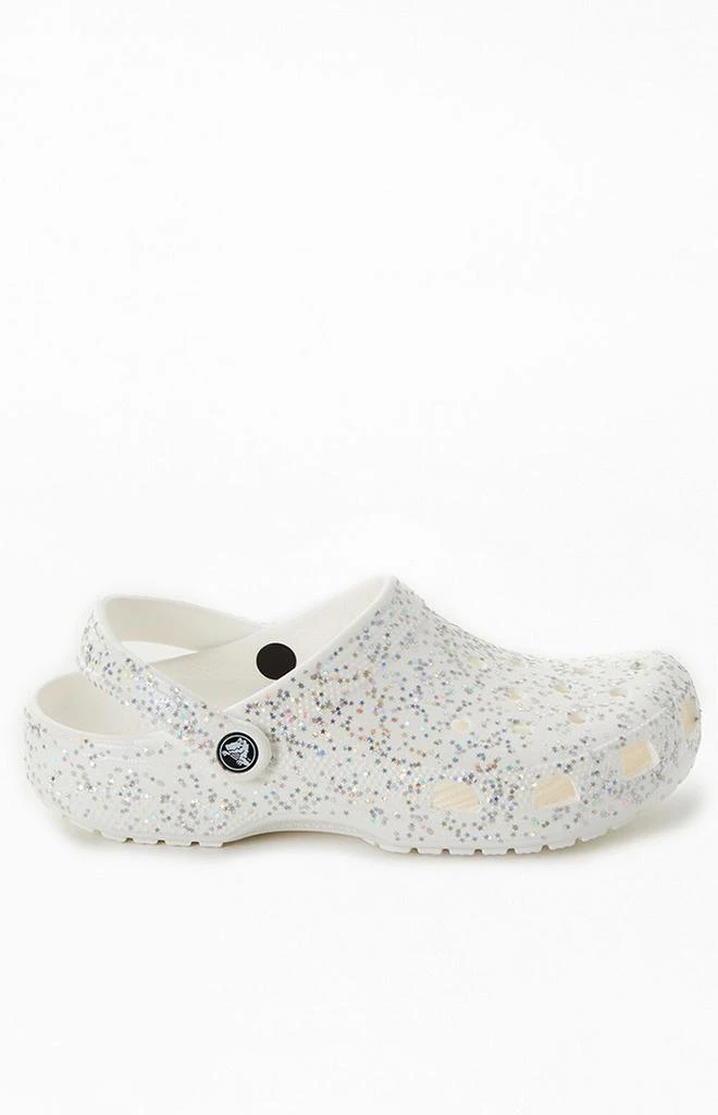 商品Crocs|Women's Classic Starry Glitter Clogs,价格¥282,第1张图片