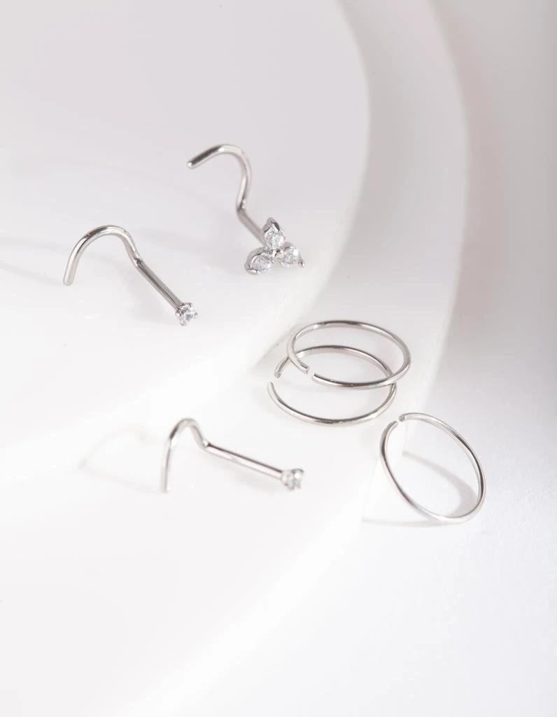 商品Lovisa|Nose Ring & Stud 6 Pack,价格¥191,第2张图片详细描述