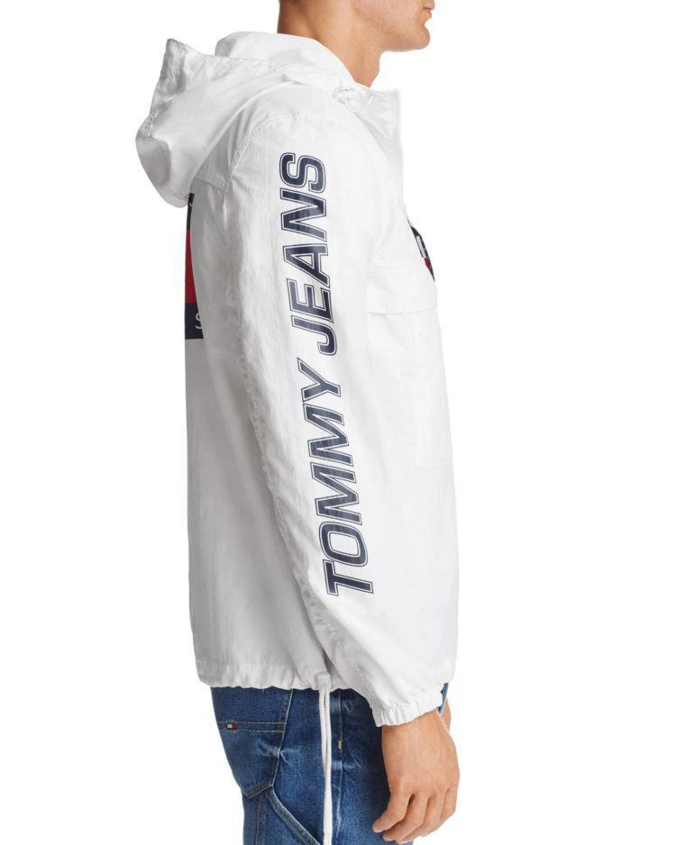 商品Tommy Hilfiger|Tommy Hilfiger Packable Logo Graphic Popover Jacket,价格¥1473,第3张图片详细描述