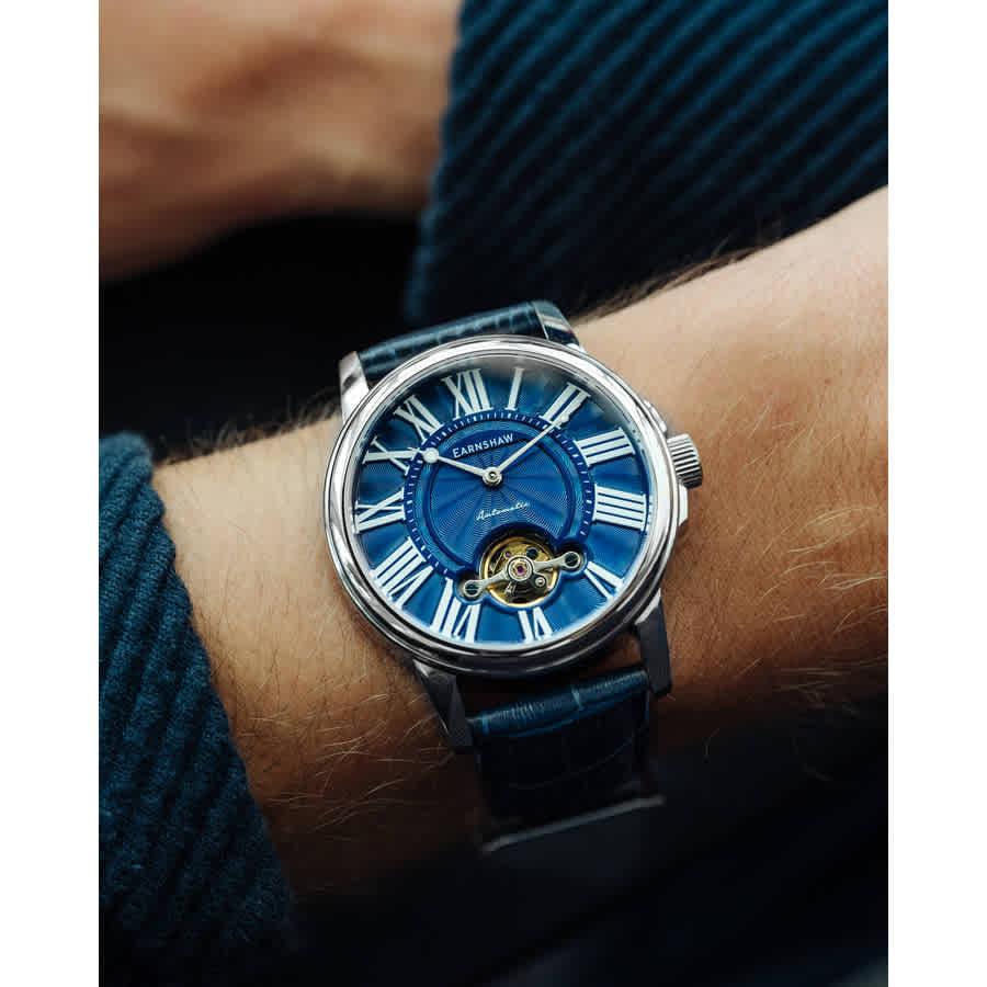 Thomas Earnshaw Marylebone Automatic Blue Dial Mens Watch ES-8196-03商品第2张图片规格展示