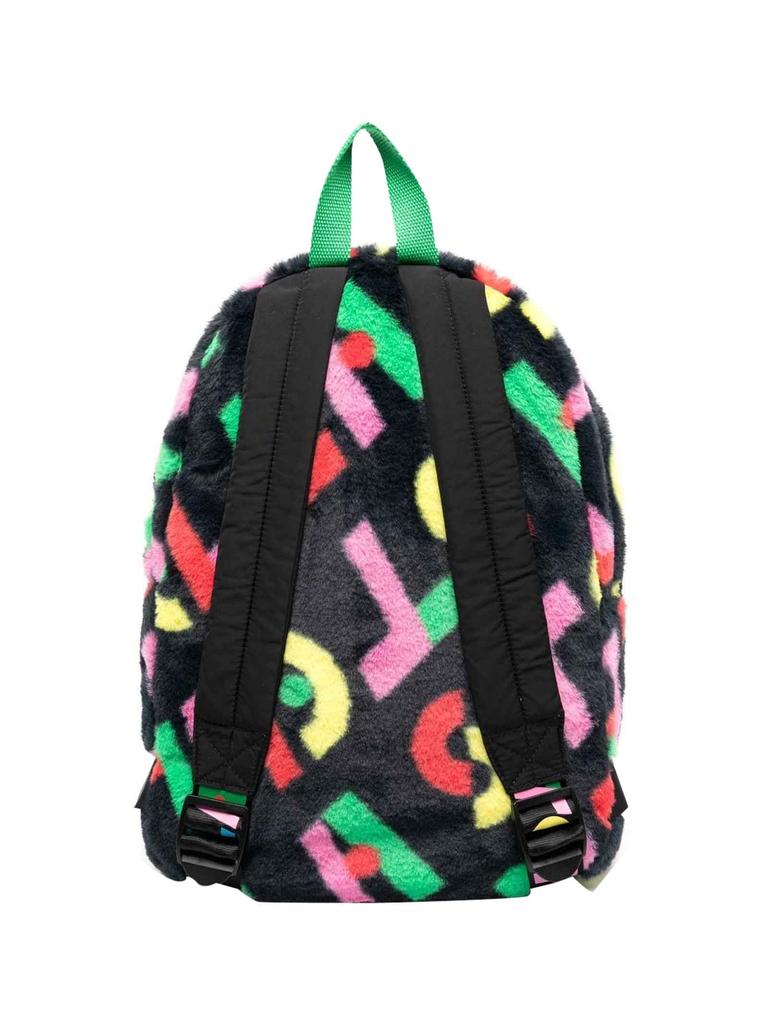 Stella McCartney Kids Black / Multicolor Backpack Girl商品第2张图片规格展示