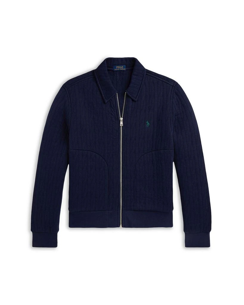 商品Ralph Lauren|Boys' Cable Quilted Jacket - Big Kid, Little Kid,价格¥584,第1张图片