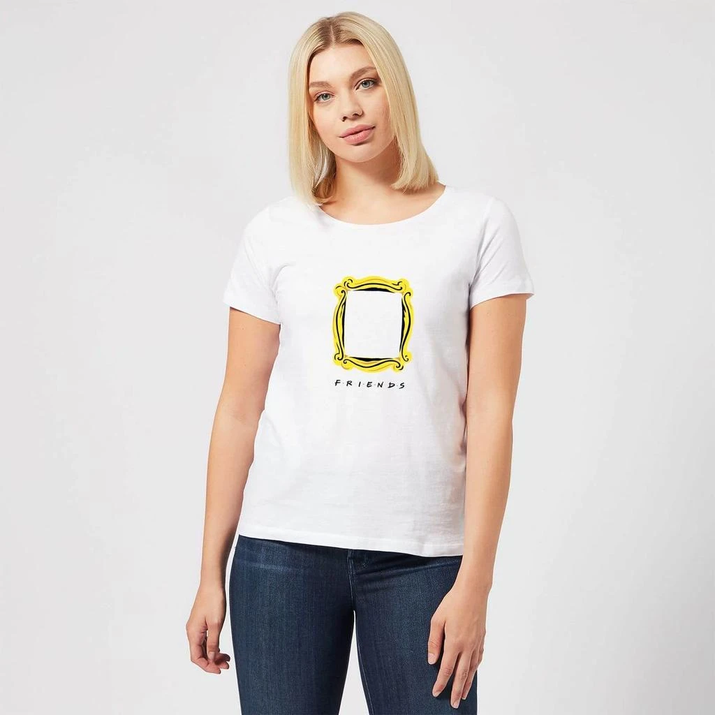 商品Original Hero|Friends Frame Women's T-Shirt - White,价格¥178,第3张图片详细描述