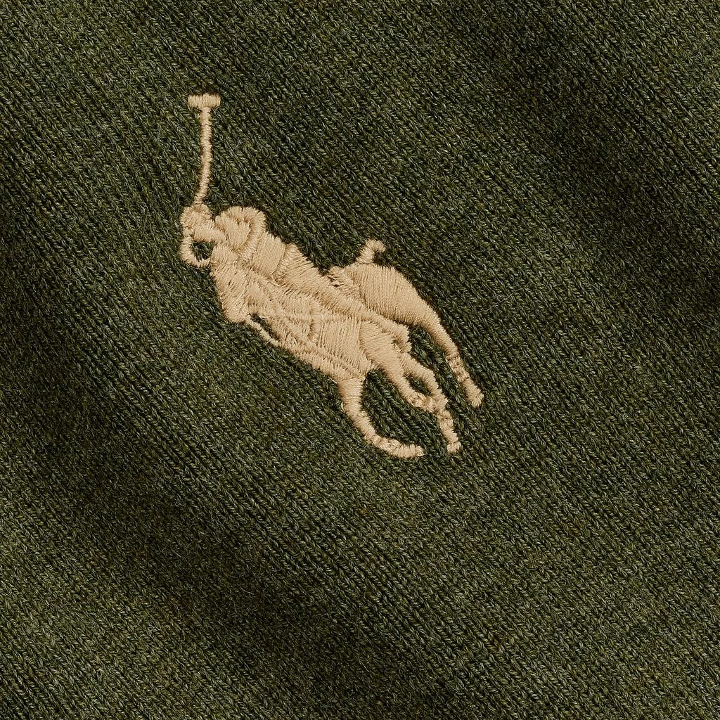 商品Ralph Lauren|Polo Ralph Lauren Men's Pima Cotton Scarf - Army Olive Heather,价格¥522,第2张图片详细描述