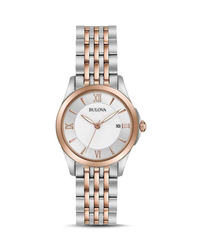 商品Bulova|Modern Two-Tone Watch, 27mm,价格¥2620,第1张图片