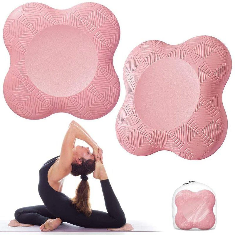 商品Vigor|Yoga Knee Pad Cushion Extra Thick For Knees Elbows Wrist Hands Head Foam Pilates Kneeling Pad 2 Pcs Bulk 3 Sets STYLE: 3 PACK,价格¥317,第1张图片