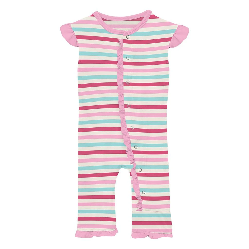 商品KicKee Pants|Ruffle Tank Romper (Infant),价格¥165,第1张图片