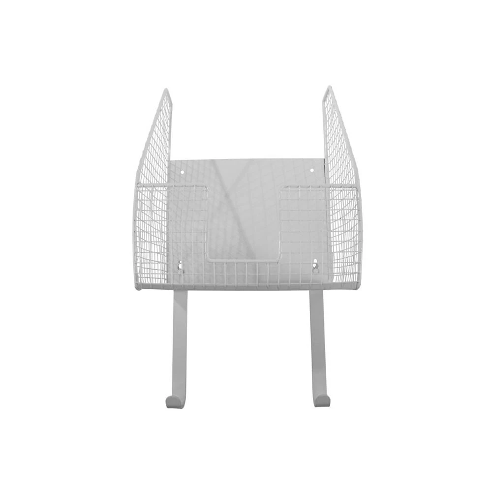 商品Spectrum|Wall Mount Single Basket with Ironing Board Holder,价格¥501,第1张图片