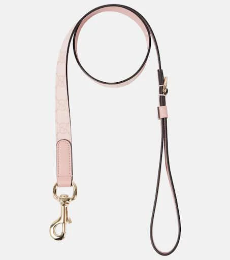 商品Gucci|GG leather-trimmed dog leash,价格¥3425,第1张图片
