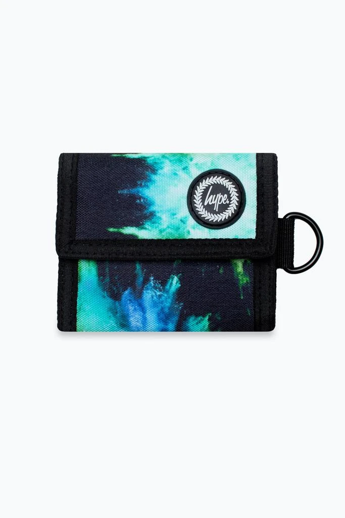 商品HYPE BAGS|HYPE BLUE & GREEN CHALK DUST WALLET,价格¥92,第1张图片