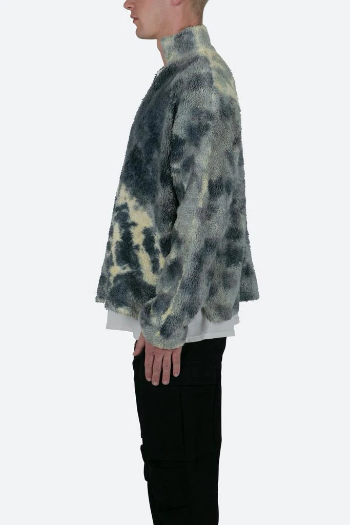 商品MNML|Tie Dye Sherpa Pullover - Blue/Multi,价格¥588,第4张图片详细描述