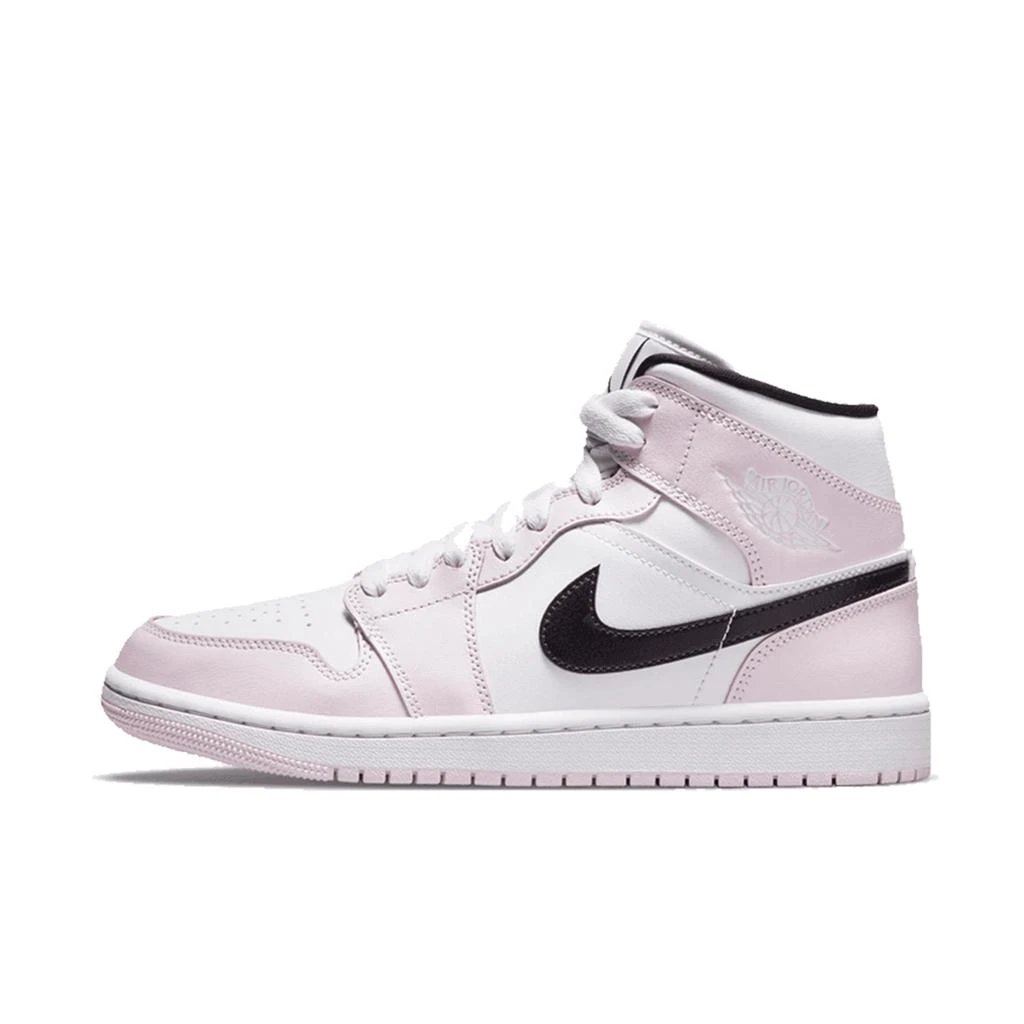 商品Jordan|Air Jordan 1 Mid Barely Rose (W),价格¥2839,第1张图片