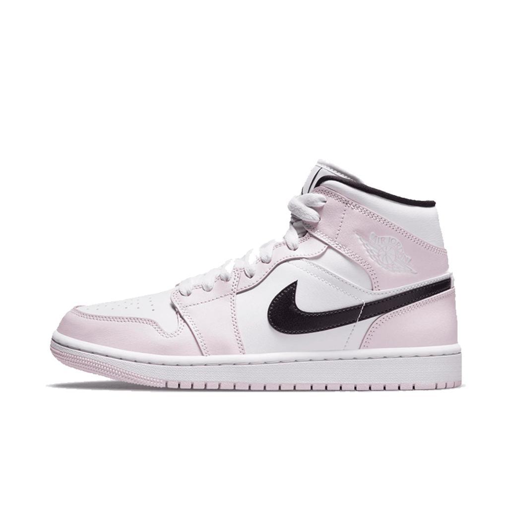 商品Jordan|Air Jordan 1 Mid Barely Rose (W),价格¥2543,第1张图片