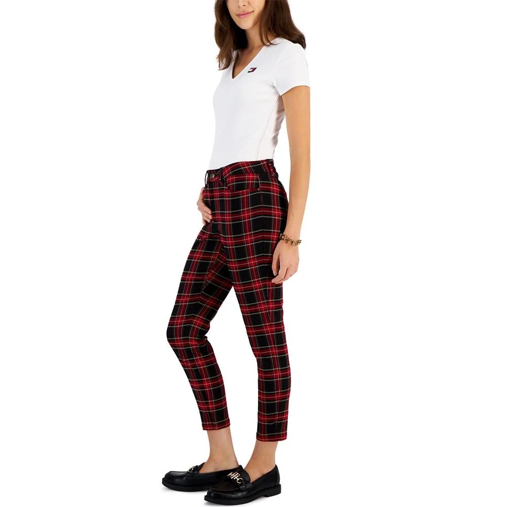 商品Tommy Hilfiger|Women's Plaid Skinny Ankle Pants,价格¥675,第3张图片详细描述