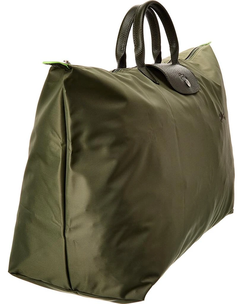 商品Longchamp|Longchamp Le Pliage Green Medium Canvas & Leather Travel Bag,价格¥1104,第3张图片详细描述
