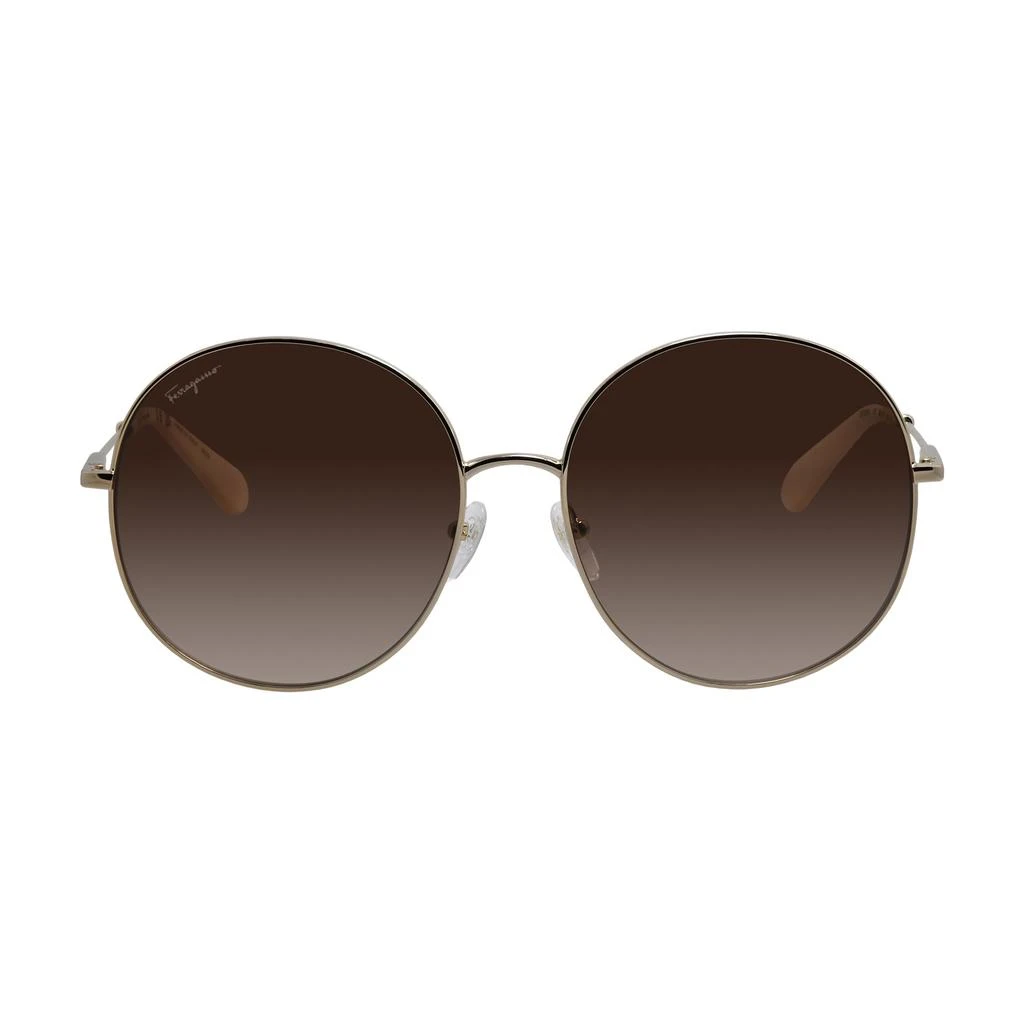 商品Salvatore Ferragamo|Salvatore Ferragamo  SF 299S 703 60mm Womens Round Sunglasses,价格¥594,第1张图片