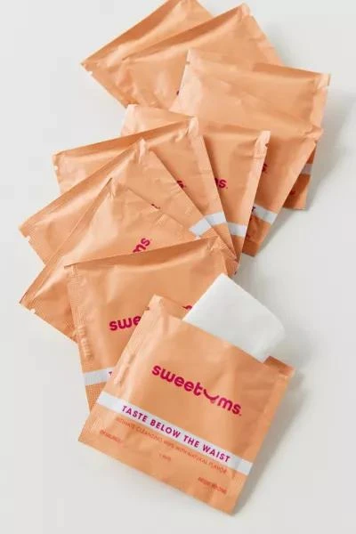 商品Sweetums|Sweetums Flavored Intimate Cleansing Wipes 10-Pack,价格¥129,第1张图片