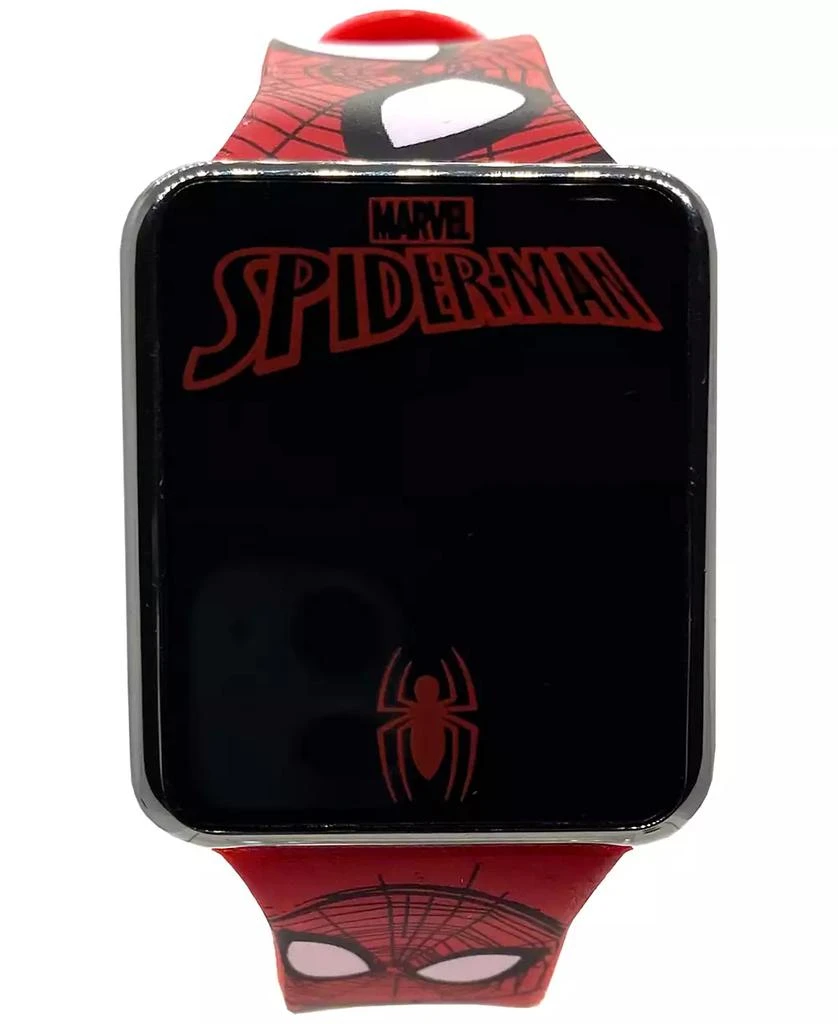 商品Accutime|Kid's Spiderman Red Silicone Strap Touchscreen Watch 36x33mm,价格¥126,第1张图片